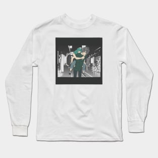 Piggy Backyard anime Long Sleeve T-Shirt